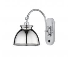 Innovations Lighting 518-1W-PC-M14-PC - Adirondack - 1 Light - 8 inch - Polished Chrome - Adjustable Swing Arm