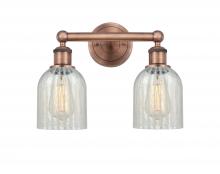 Innovations Lighting 616-2W-AC-G2511 - Caledonia - 2 Light - 14 inch - Antique Copper - Bath Vanity Light