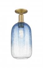 Innovations Lighting 716-1C-BB-G482-7SB - Brookhaven Cloche - 1 Light - 6 inch - Brushed Brass - Semi-Flush Mount