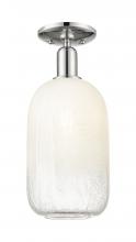 Innovations Lighting 716-1C-PN-G482-7OP - Brookhaven Cloche - 1 Light - 6 inch - Polished Nickel - Semi-Flush Mount