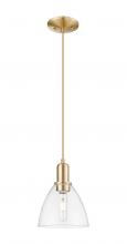 Innovations Lighting 716-1P-CB-GBD-752 - Bristol - 1 Light - 8 inch - Champagne Bronze - Cord hung - Mini Pendant