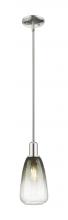 Innovations Lighting 716-1S-PN-G480-6SL - Brookhaven Almond - 1 Light - 6 inch - Polished Nickel - Mini Pendant