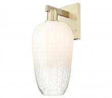 Innovations Lighting 716-1W-AB-G484-7OP - Brookhaven Flute - 1 Light - 6 inch - Antique Brass - Sconce