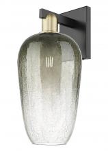 Innovations Lighting 716-1W-BAB-G484-7SL - Brookhaven Flute - 1 Light - 6 inch - Black Antique Brass - Sconce