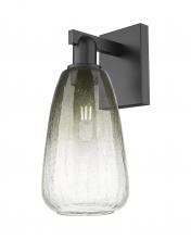 Innovations Lighting 716-1W-BK-G480-6SL - Brookhaven Almond - 1 Light - 6 inch - Matte Black - Sconce