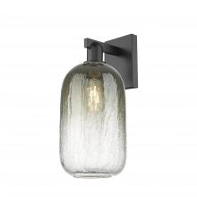 Innovations Lighting 716-1W-BK-G482-7SL - Brookhaven Cloche - 1 Light - 6 inch - Matte Black - Sconce