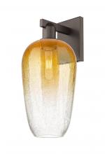 Innovations Lighting 716-1W-OB-G484-7AM - Brookhaven Flute - 1 Light - 6 inch - Oil Rubbed Bronze - Sconce
