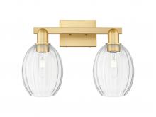 Innovations Lighting 716-2W-SG-G459-6CL - Preston - 2 Light - 16 inch - Satin Gold - Bath Vanity Light