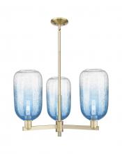 Innovations Lighting 716-3CR-AB-G482-7SB - Brookhaven Cloche - 3 Light - 18 inch - Antique Brass - Flush Mount