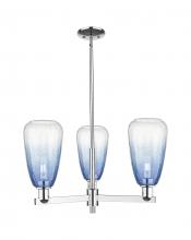 Innovations Lighting 716-3CR-PC-G480-6SB - Brookhaven Almond - 3 Light - 18 inch - Polished Chrome - Flush Mount