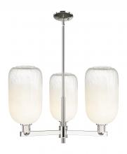 Innovations Lighting 716-3CR-PN-G482-7OP - Brookhaven Cloche - 3 Light - 18 inch - Polished Nickel - Flush Mount