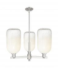 Innovations Lighting 716-3CR-SN-G482-7OP - Brookhaven Cloche - 3 Light - 18 inch - Satin Nickel - Flush Mount