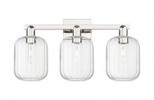 Innovations Lighting 716-3W-PN-G460-7CL - Preston - 3 Light - 26 inch - Polished Nickel - Bath Vanity Light