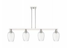 Innovations Lighting 716-4I-PN-G457-6CL - Preston - 4 Light - 48 inch - Polished Nickel - Cord hung - Island Light