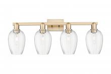 Innovations Lighting 716-4W-CB-G457-6CL - Preston - 4 Light - 36 inch - Champagne Bronze - Bath Vanity Light