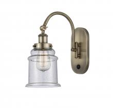 Innovations Lighting 918-1W-AB-G184 - Canton - 1 Light - 7 inch - Antique Brass - Adjustable Swing Arm