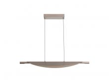 Golden 6400-LP42 CS - Luma 42" LED Linear Pendant in Coffee Silver
