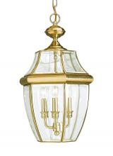 Generation Lighting 6039-02 - Lancaster Three Light Outdoor Pendant