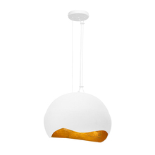 Eurofase 46440-020 - BALEIA, 2LT 18IN PEND, WHT&GLD