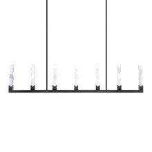 ZEEV Lighting PL11355-LED-7-2x2-SBB - Mamadim 72" Crystal Linear