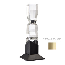 ZEEV Lighting DL11368-LED-1-3x3-AGB - Mamadim 3" Crystal Desk Lamp