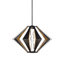 ZEEV Lighting EP11371-LED-1-2x2-SBB+AGB - Mamadim Architectural Crystal Pendant