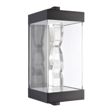 ZEEV Lighting EW11363-LED-4-2x2-MBK - Mamadim Exterior Crystal Wall Sconce