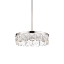 ZEEV Lighting P11802-LED-24-PN - Odraz 24" Infused Crystal Pendant
