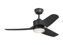 Visual Comfort & Co. Fan Collection 3CGR44MBKD - Colgin 44 LED - Midnight Black