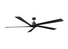 Visual Comfort & Co. Fan Collection 5ASPR84MBK - Aspen 84 - Midnight Black w Midnight Black Blades
