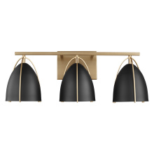 Visual Comfort & Co. Studio Collection 4451703EN3-848 - Norman Three Light Wall / Bath